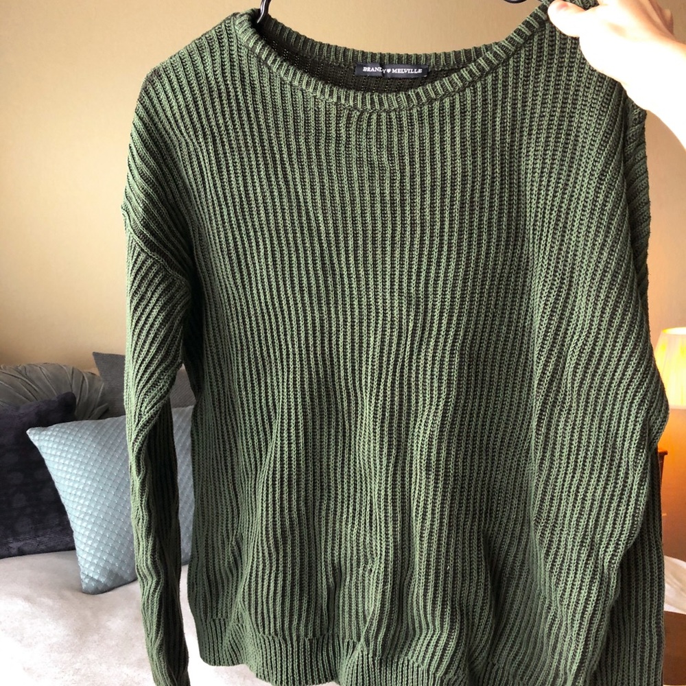 Dark Green Brandy Melville sweater